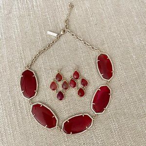 Kendra Scott Necklace and Earring